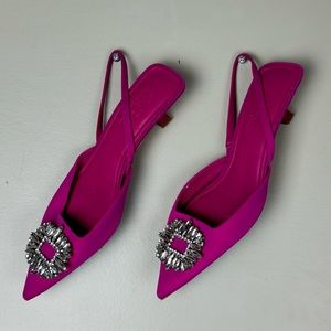 Zara Carrie Bradshaw heels
